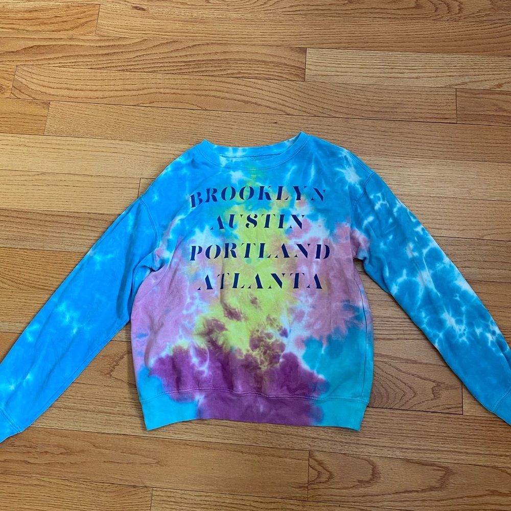 City Tie-Dye Sweater